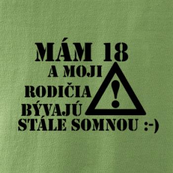 Mám 18 a moji rodičia bývajú stále so mnou