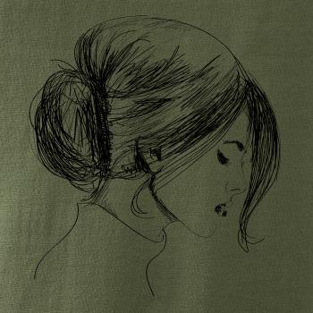 Ručne maľovaná žena