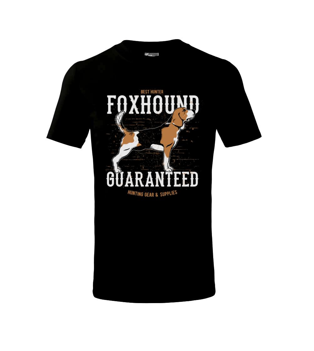 Bígl na tričku - Dog foxhound - Tričko detské bavlnené
