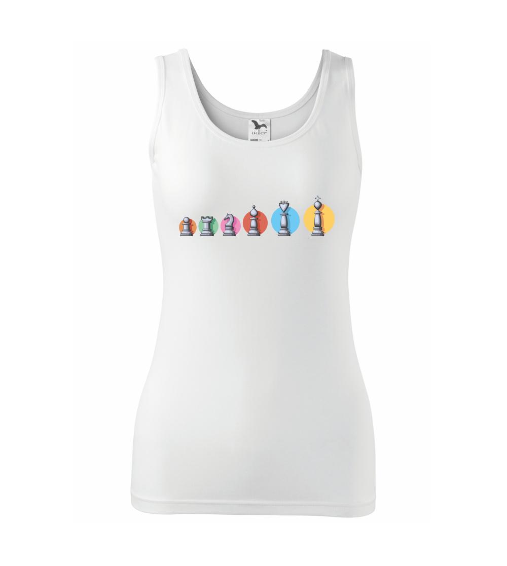 Šach v rade farebné