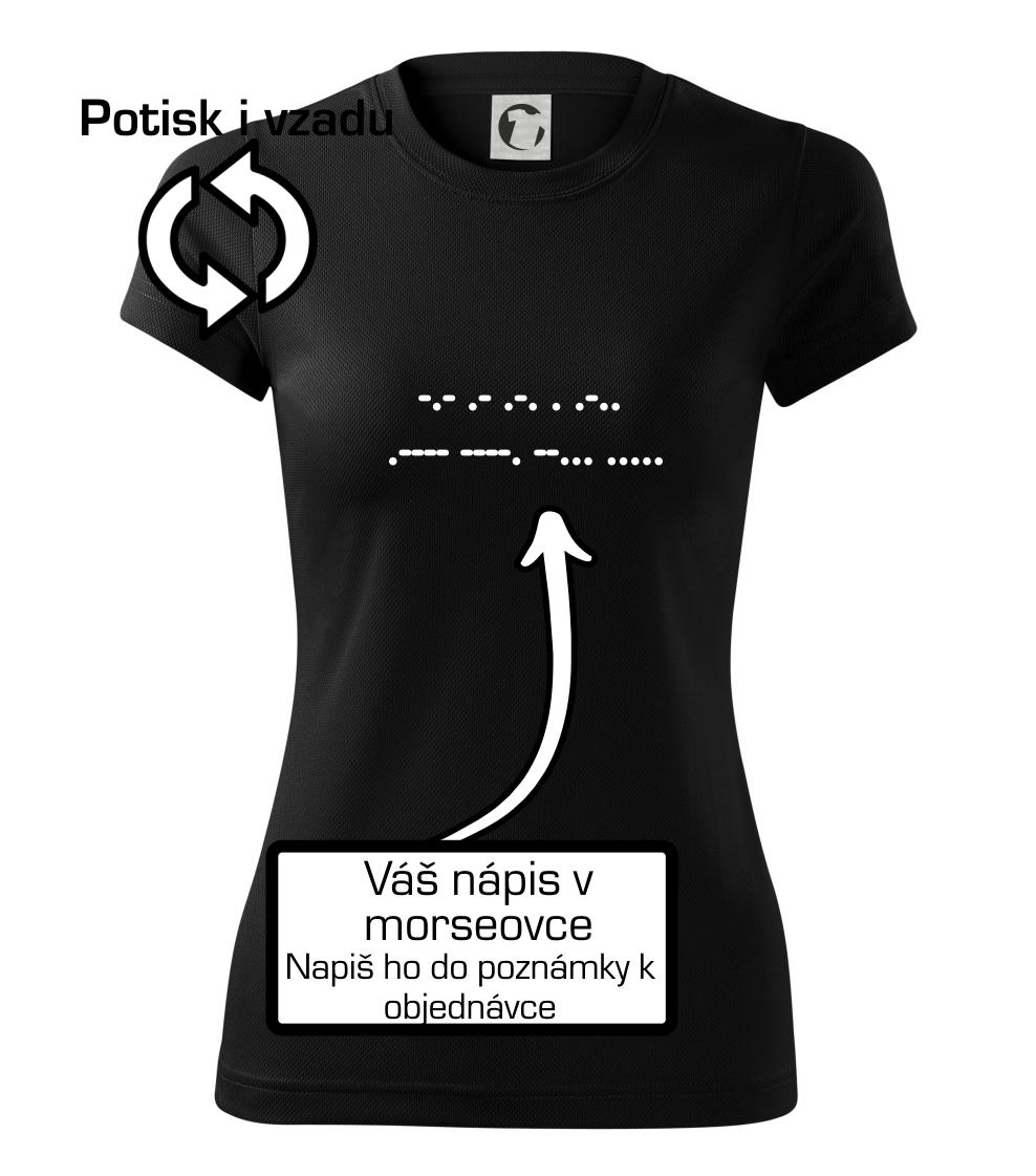 Morzeovka - váš nápis Morzeovka - váš nápis