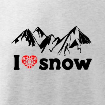 I love snow hory I love snow hory