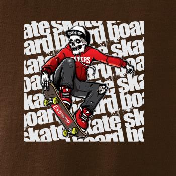 Skate red boy