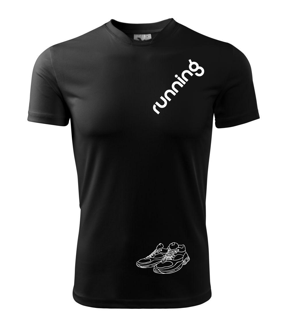 Running nápis šikmo Running nápis šikmo