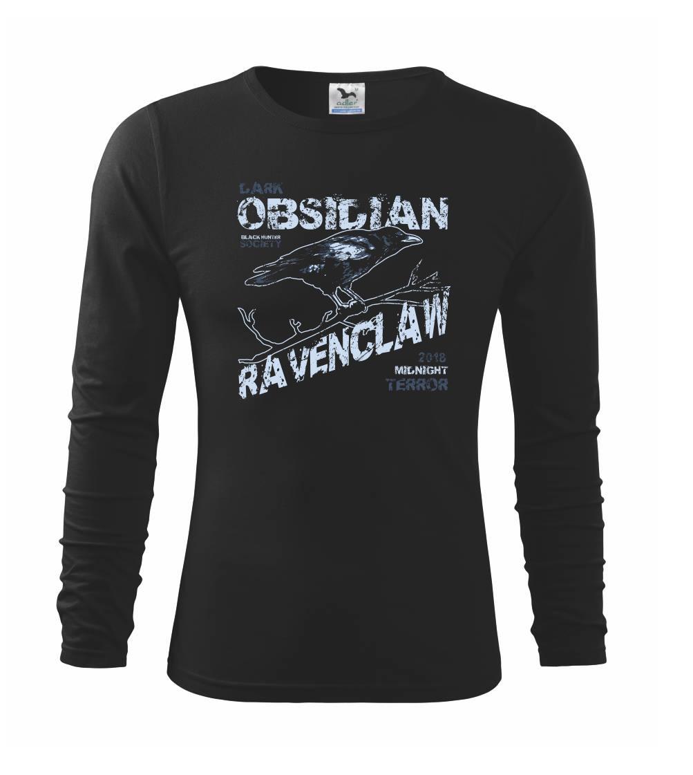 Tričká so zvieratami - Crow raven - Tričko detské Long Sleeve