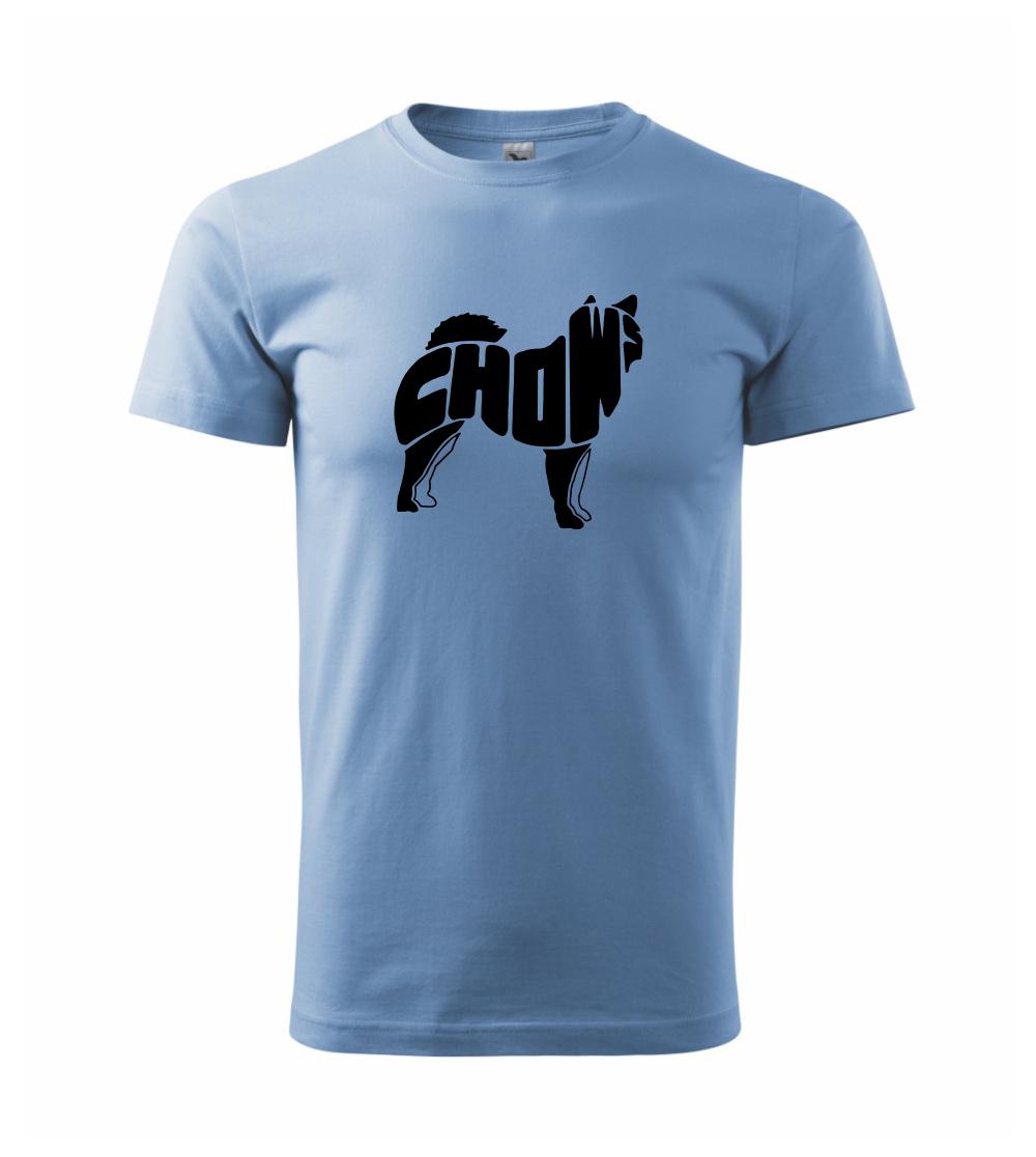 Čau Čau - nápis v tele Čau Čau - nápis v tele