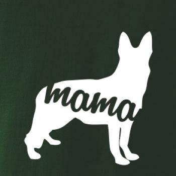 Nemecký ovčiak mama obrys