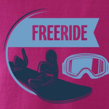 Freeride snowboard kruh Freeride snowboard kruh