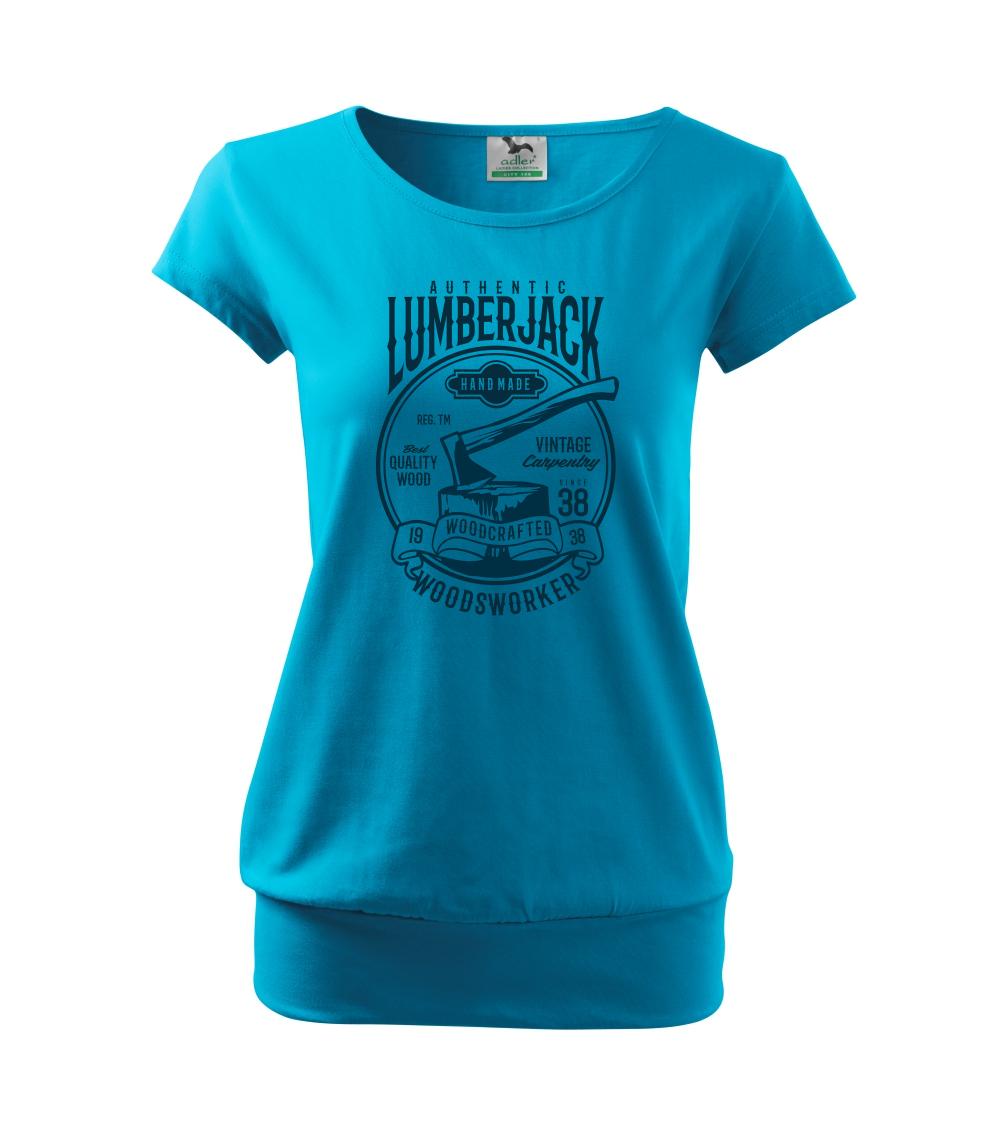 Tričká pre poľovníkov a drevorubačov - Authentic Lumberjack - Voľné tričko city