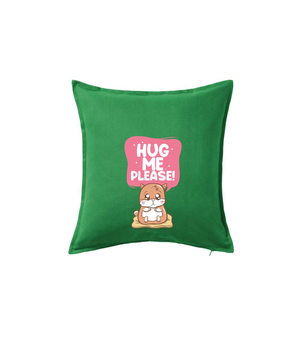 Tričká so zvieratami - Morča - hug me please - Vankúš 50x50