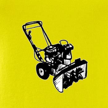 Sněhová fréza kresba