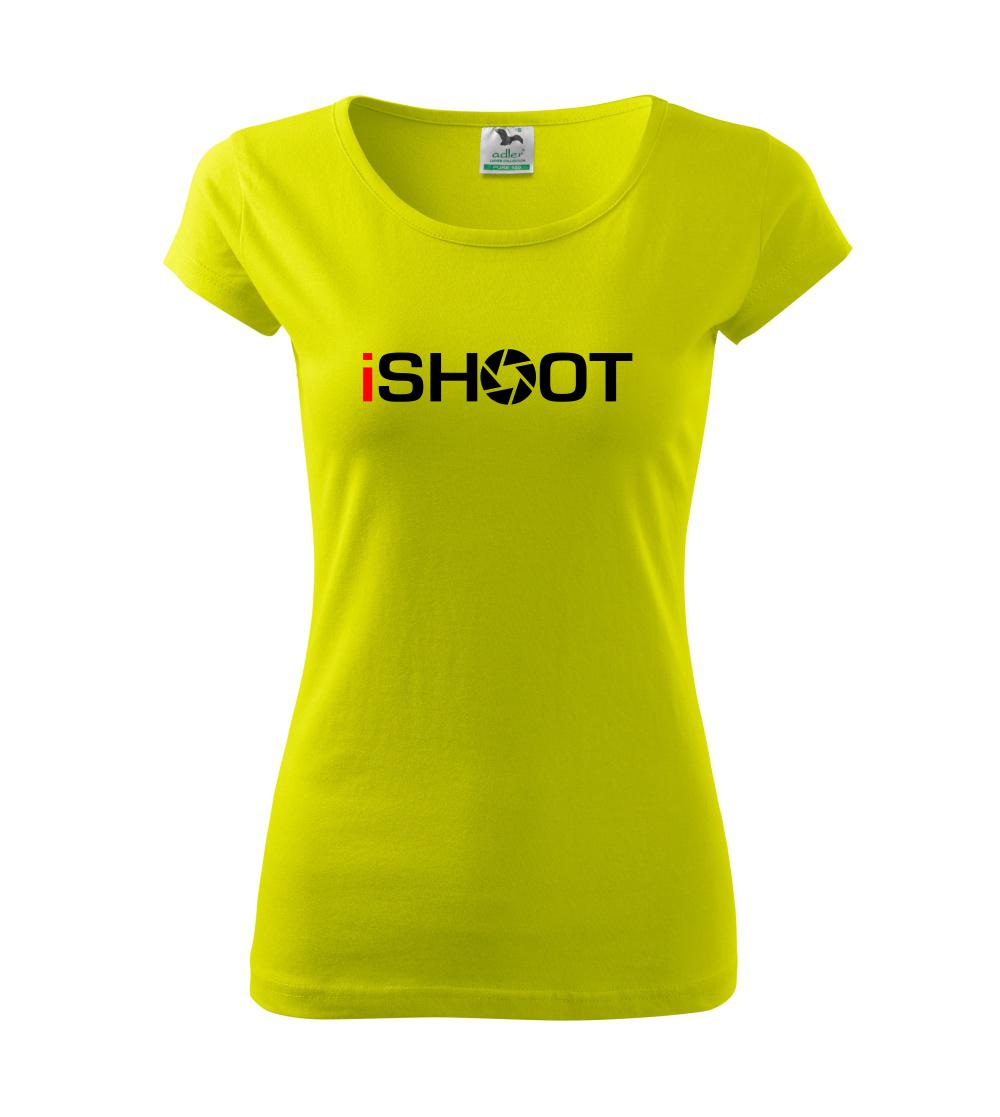 Tričká pre fotografov - iShoot - Dámske tričko Pure