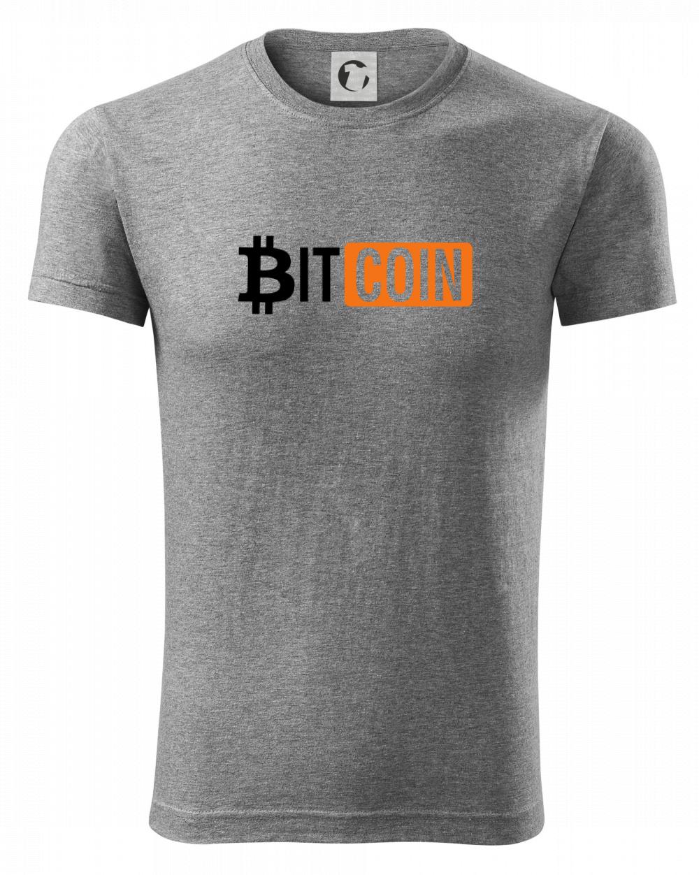 Bitcoin nápis Bitcoin nápis