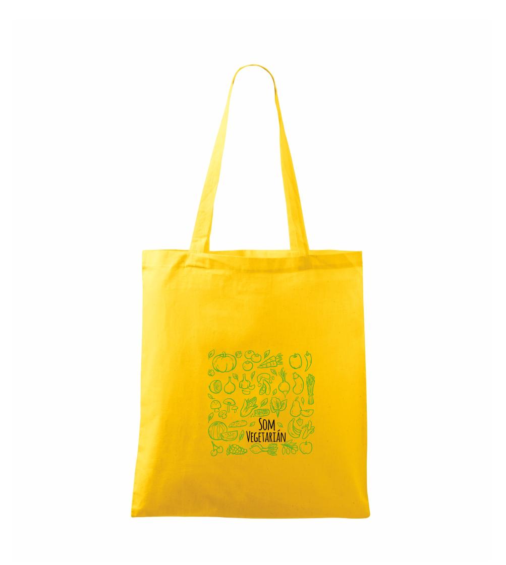 Som vegetarián - zelenina vo štvorci