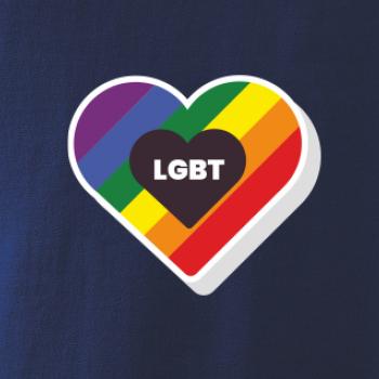 LGBT srdce dúhové LGBT srdce dúhové