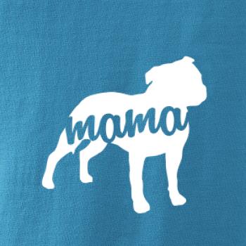 Stafordšírsky bulteriér mama obrys