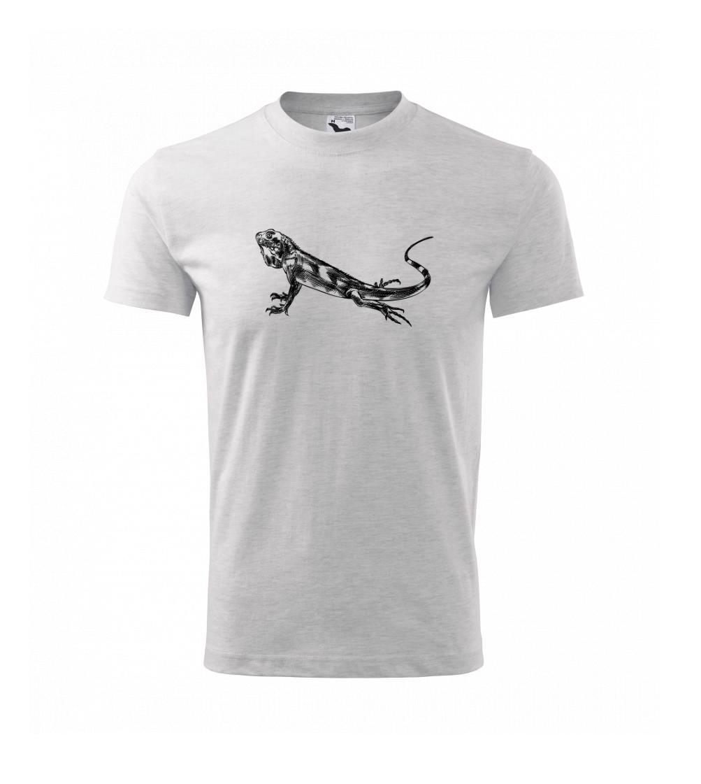 Ceruzkou kreslený Leguán