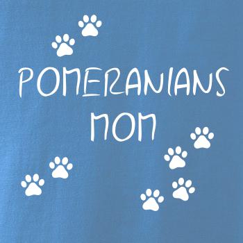 Pomerian mom (Nemecký trpasličí špic)  (Reflexné labky)