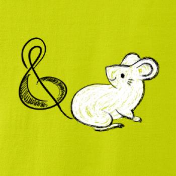 Myš husľový kľúč