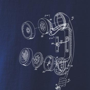 Nákres telefónne slúchadlo staré