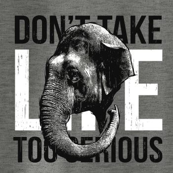 Elephant serious