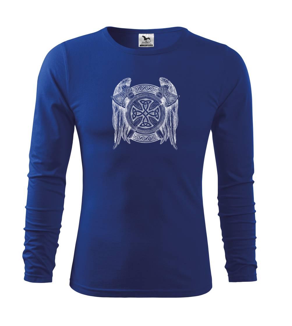 Grafické tričká - Keltský symbol a sekery - Tričko detské Long Sleeve