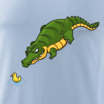 Krokodíl zelený s kačičkou