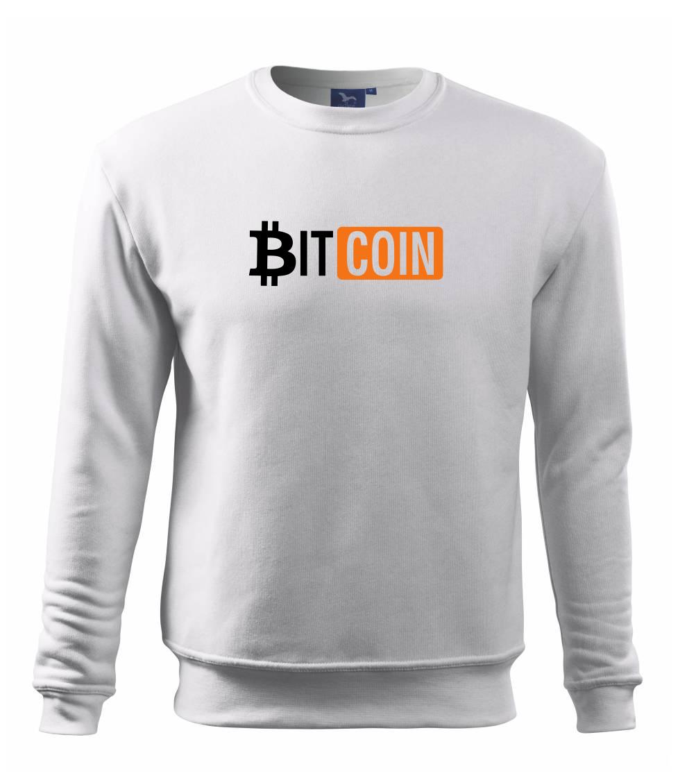 Bitcoin nápis Bitcoin nápis