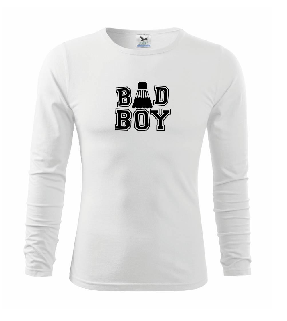 Tričká na bedminton - Badminton Bad Boy - Tričko detské Long Sleeve