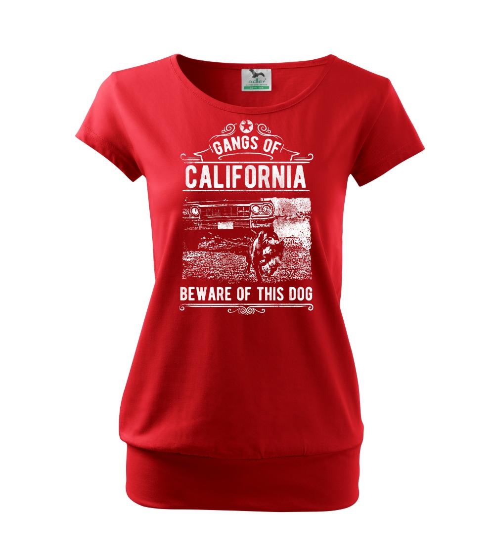 Grafické tričká - Gangs Of California - Voľné tričko city