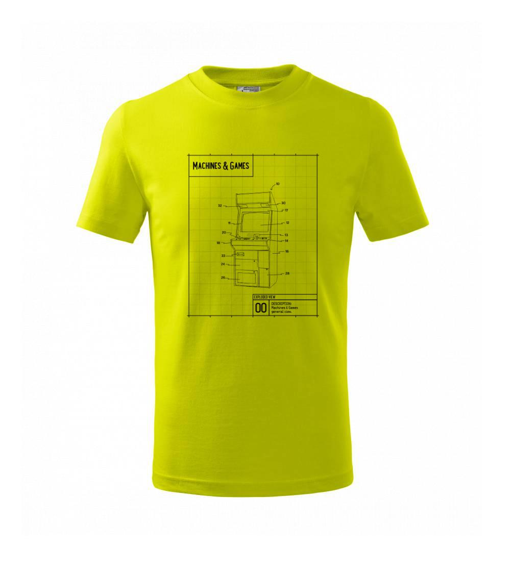 Nákres herný automat spredu