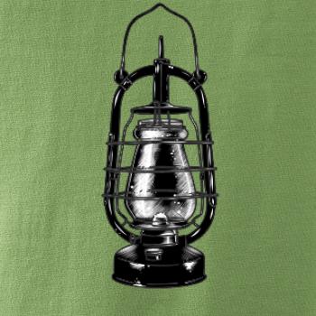 Stará petrolejová lampa