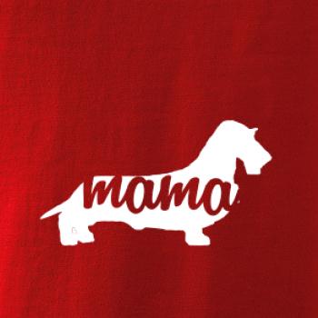 Jazvečík dlhosrstý mama obrys SK