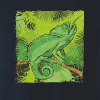 Chameleon na vetve