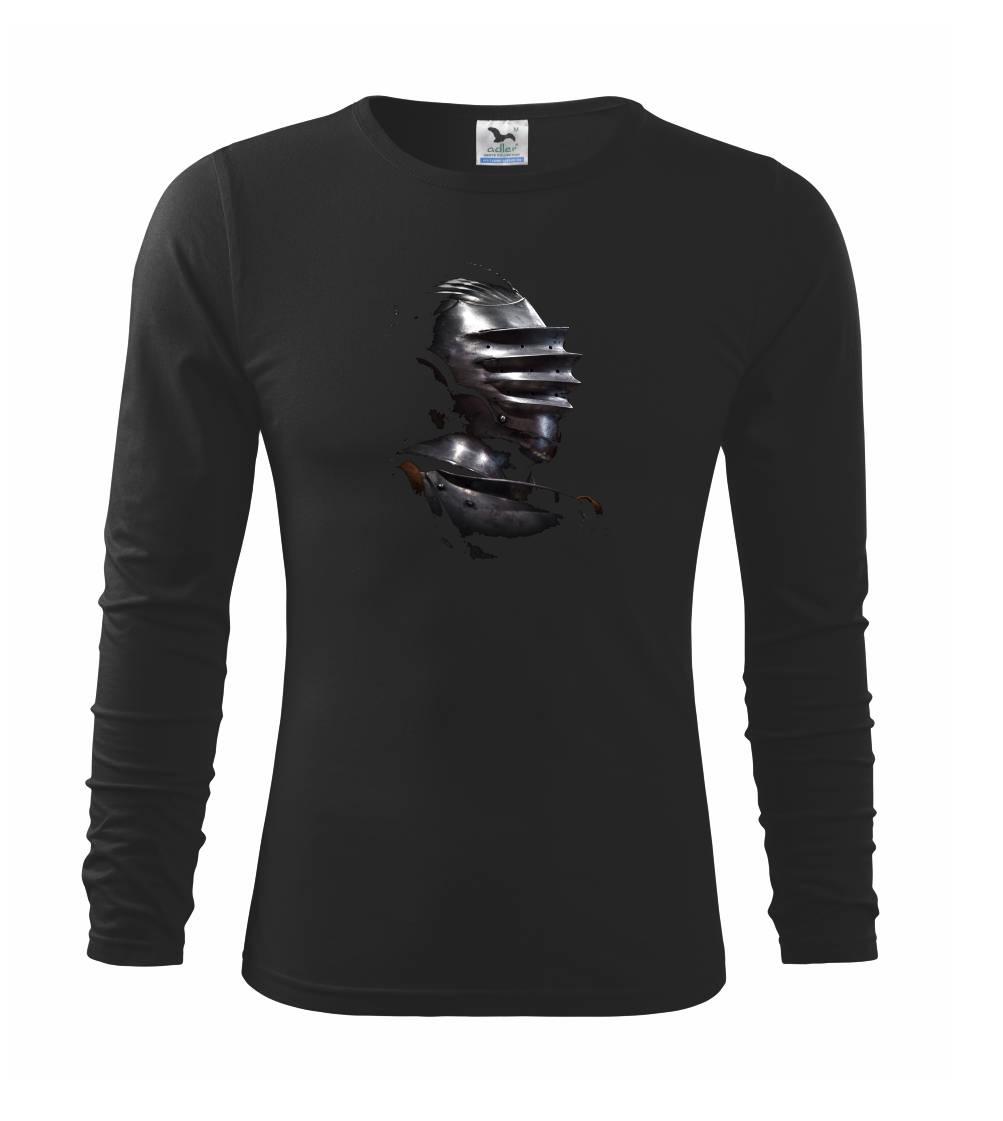 Grafické tričká - Rytier v tieni - Tričko detské Long Sleeve