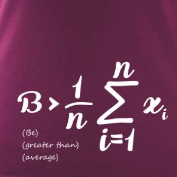 Be greater than average