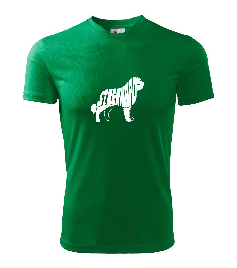 Ostatné psie plemená - Bernardín - Pánske tričko Fantasy športové