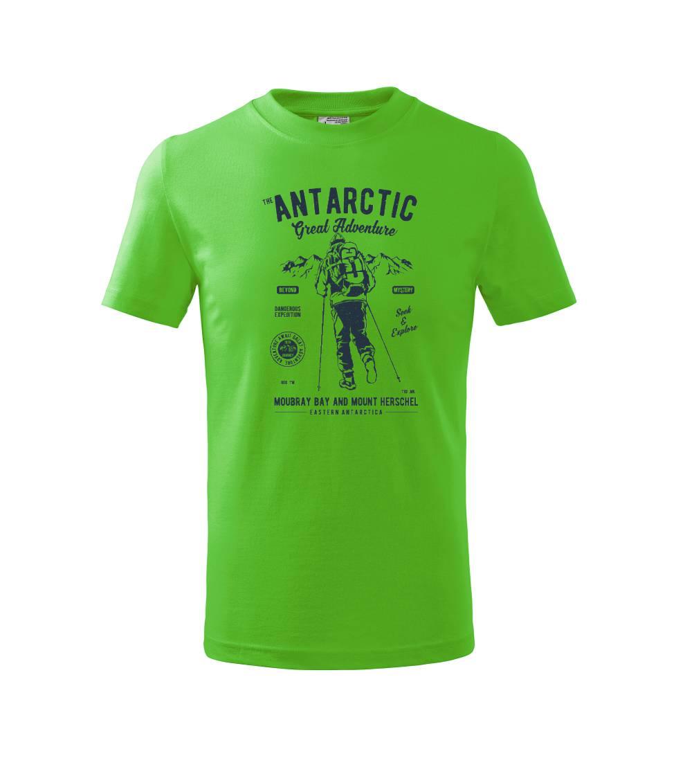 Trička pre cestovateľov - Antarctic Adventure - Tričko detské bavlnené