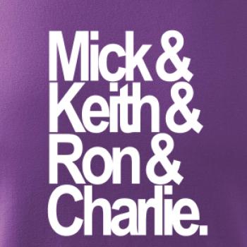 Mick Keith Ron Charlie