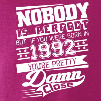 Nobody is perfect - 1992 Nobody is perfect - 1992