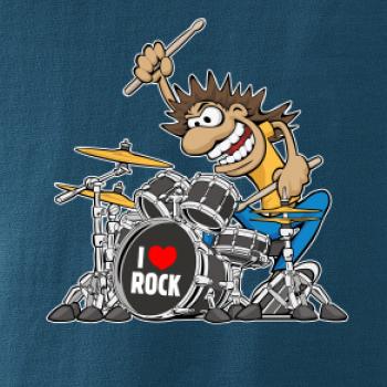 I love rock bubeník