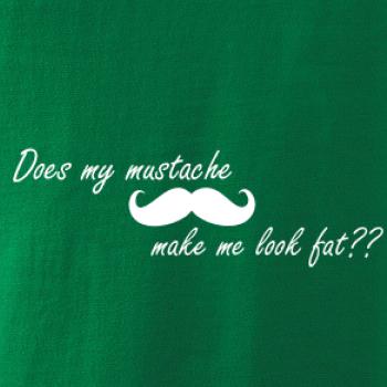 Mustache-does my mustache make me look fat?
