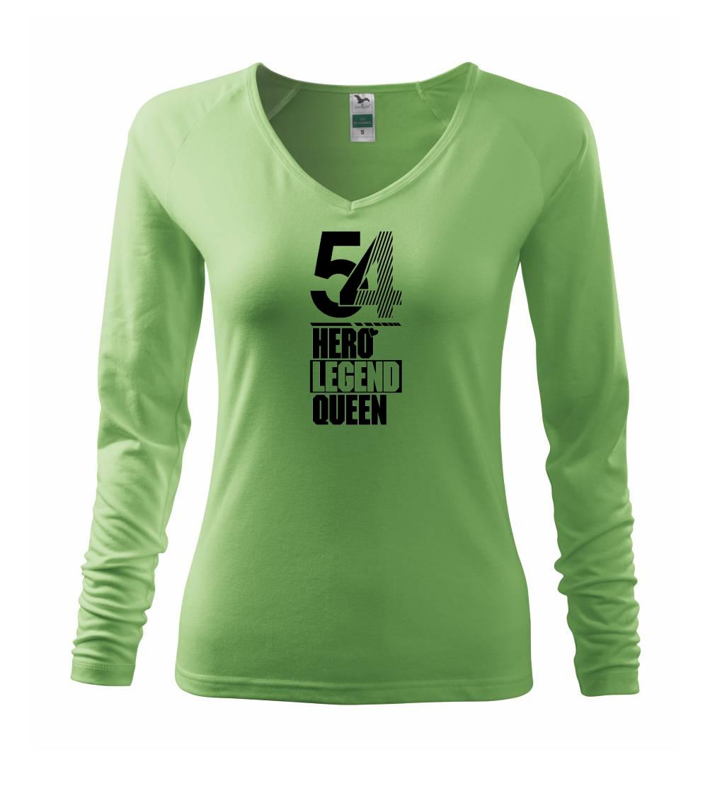 Narodeninové tričká pre hrdinov - Hero, Legend, King x Queen 1954 - Tričko dámske Elegance