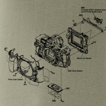 Nákres Digitálny fotoaparát