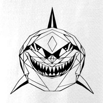 Geometria - žralok tvár