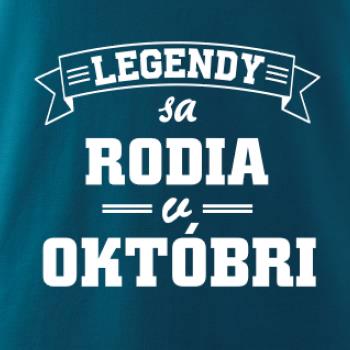 Legendy sa rodia v októbri