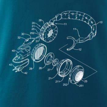 Nákres slúchadlo s mikrofónom