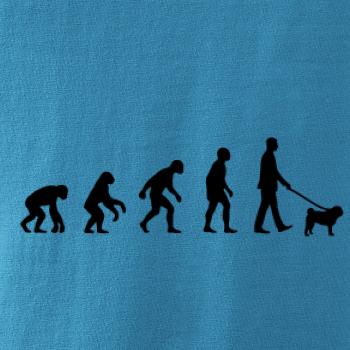 Evolúcia pes Mops (muž-žena)