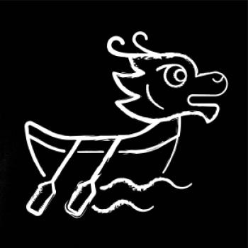 Dračia loď sprejovaná