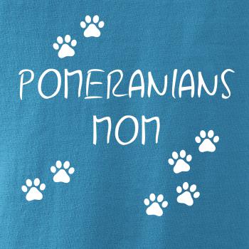Pomerian mom (Nemecký trpasličí špic)  (Reflexné labky)